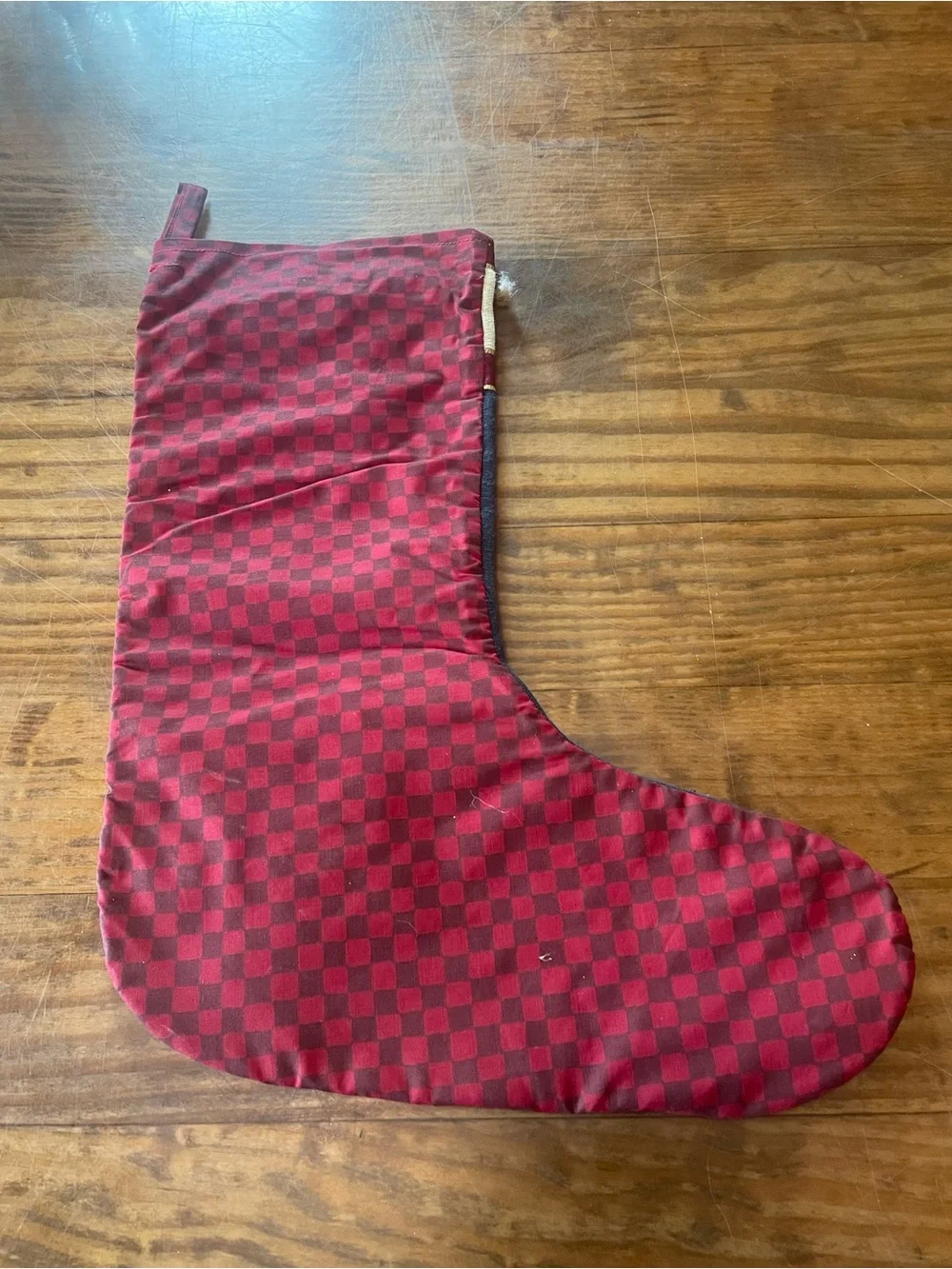 Vintage Christmas Victorian Tapestry Caroler Holiday Stocking Home Decor Unique